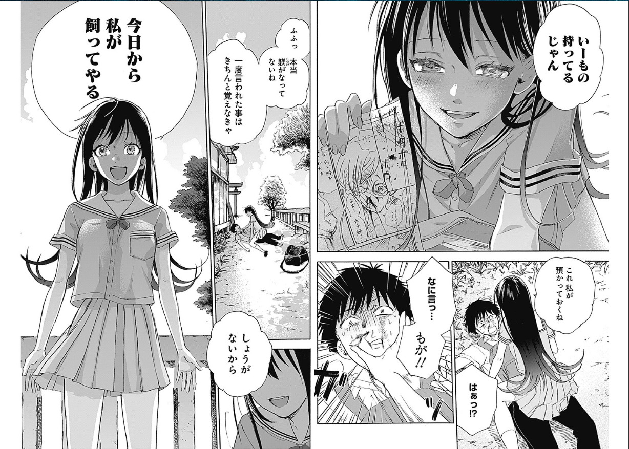 主人公が美少女にボコボコに殴られペットされる漫画が登場 最近はこういうのが流行りなのか 可愛そうにね 元気くん あにまんch