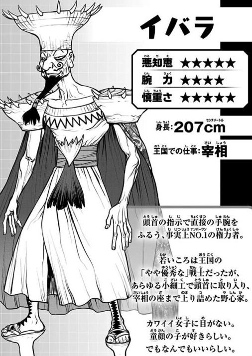 Dr Stone イバラさんの身長 デカすぎるｗｗｗ あにまんch